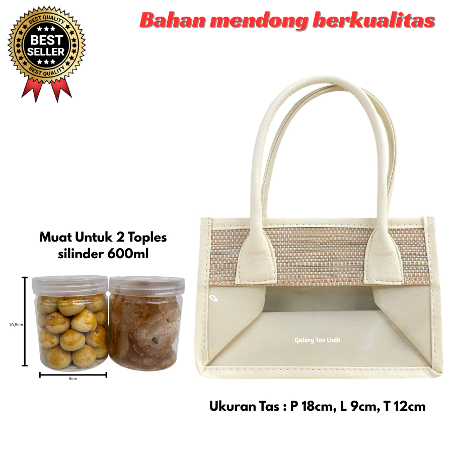 

Tas Hampers Mika Mendong Untuk 2 Toples Silinder Keranjang Parcel Hari Raya