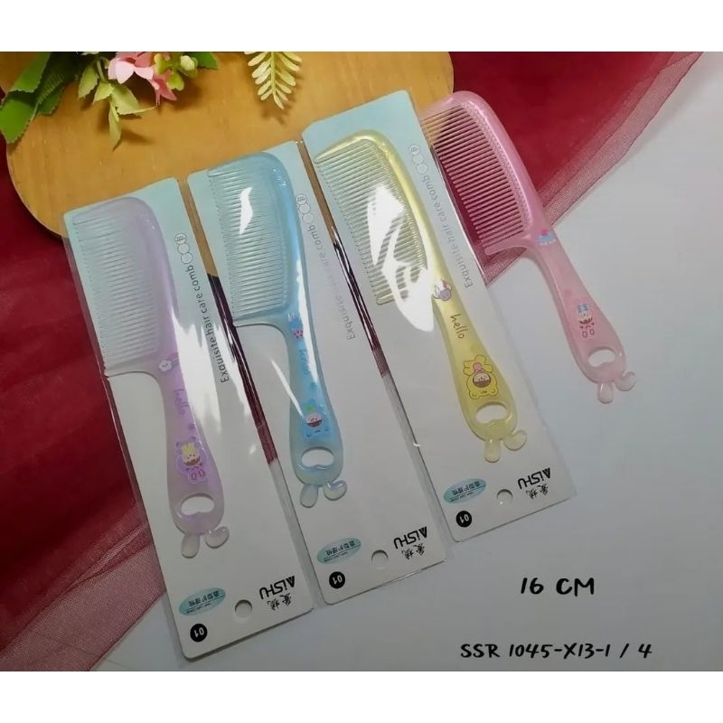 sisir rambut lucu unik murah meriah