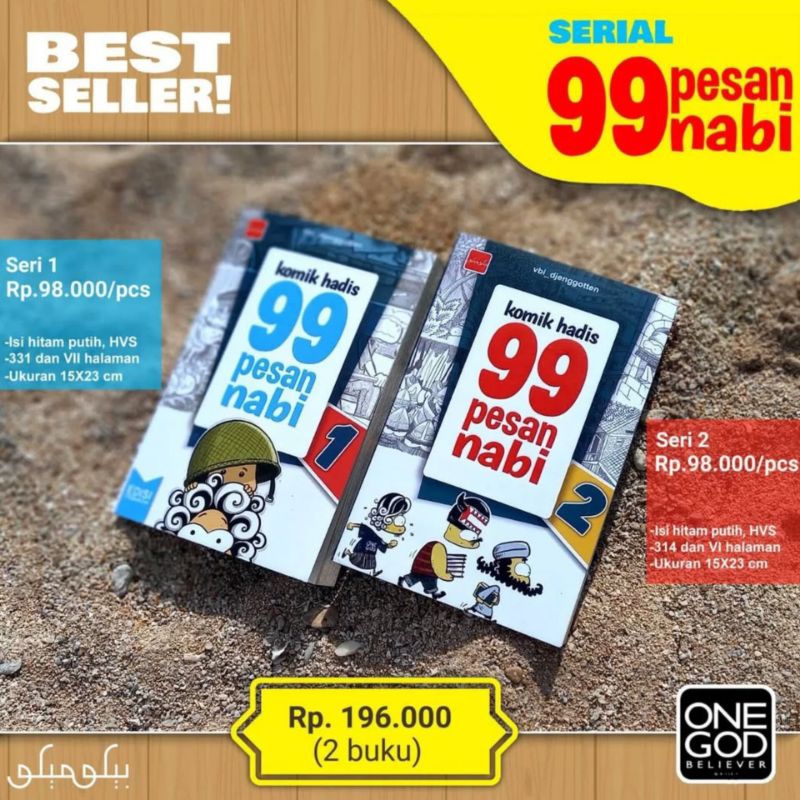 Set Komik 99 Pesan Nabi