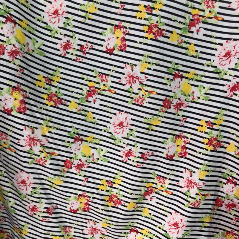 kain linen motif - kain linen motif bunga - kain lien motif impor - kain linen motif premium rmk