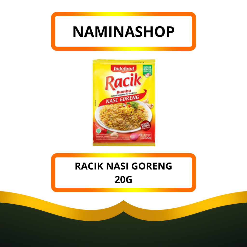 

INDOFOOD BUMBU RACIK NASI GORENG PCK - 20G