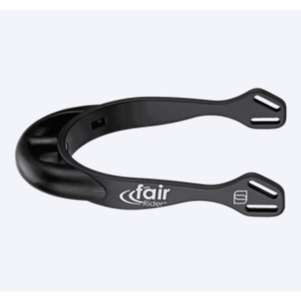 Spurs Berkuda Sprenger Spurs Fair Rider Black Rounded Neck Equestrian