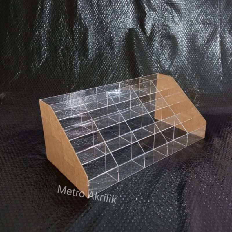 Akrilik rak kopi / rak custom