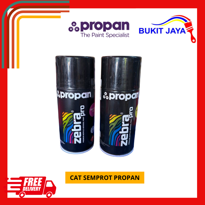 CAT SEMPROT PROPAN ZEBRA PRO WARNA DOFF