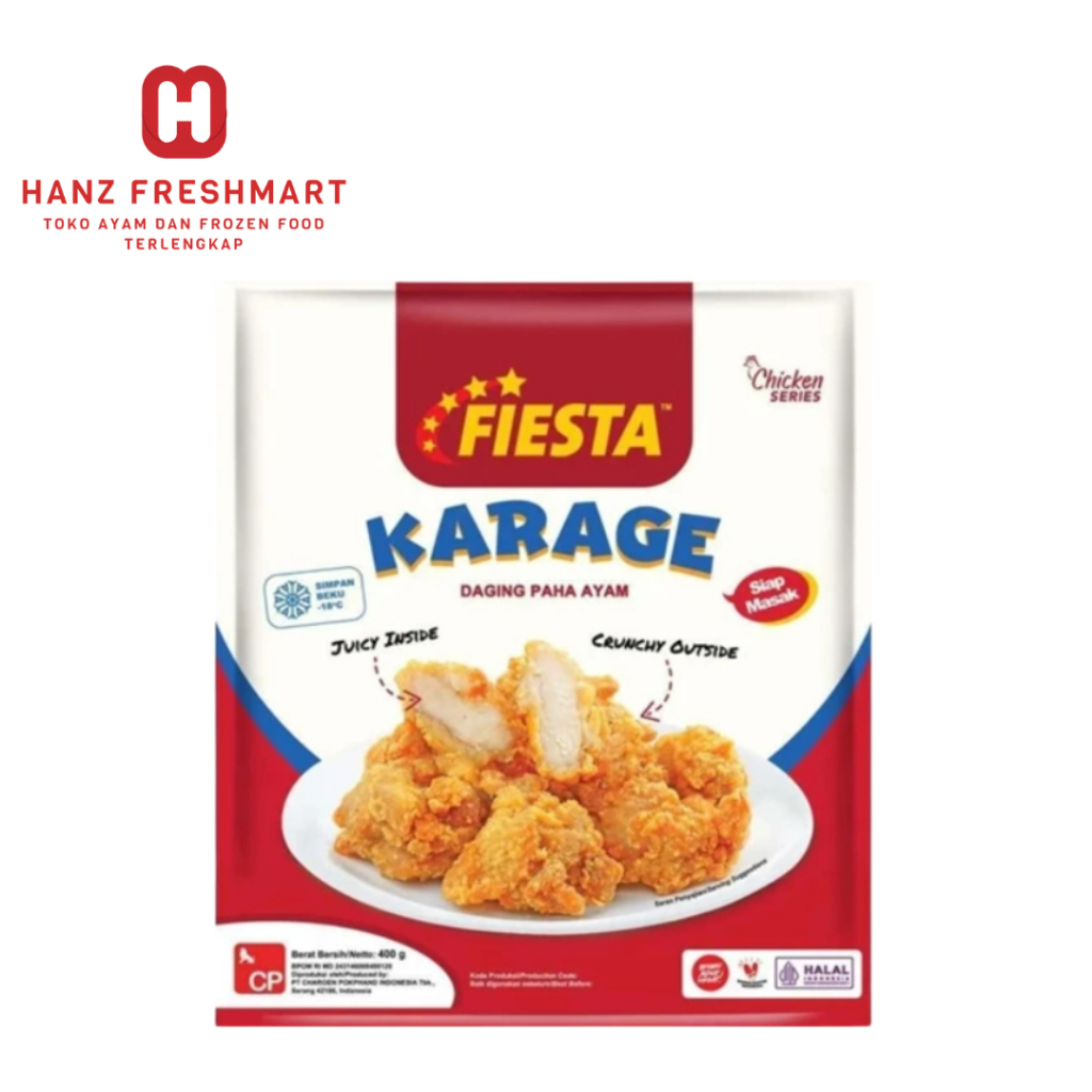 

Fiesta Karage 400gr - Hanz Freshmart