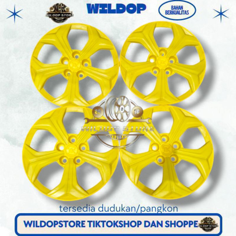 WELDOP WILDOP TK HYUNDAI RING 17 CUSTOM VELG PICK UP RING 13 DAN 14