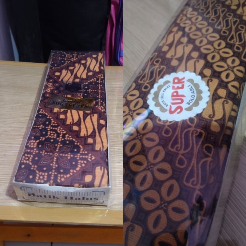 Kain Batik Jarik Sarung Panjang Jarik Batik Special Soga Genes Batik Tulis Panjang Super Solo