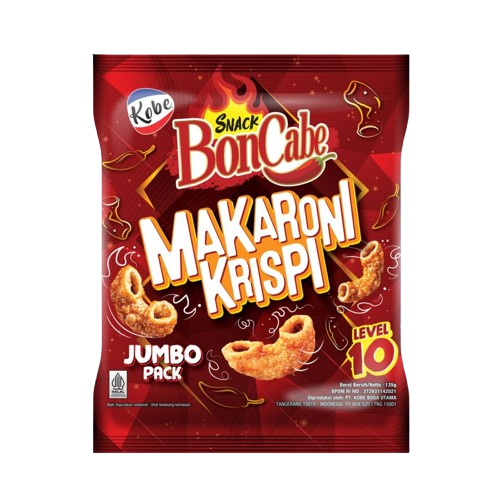 

BONCABE MAKARONI KRISPI LEVEL 10 JUMBO 135GR