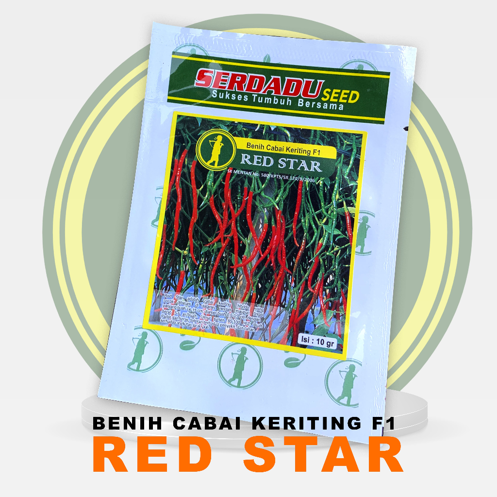 Benih Cabai Keriting REDSTAR F1