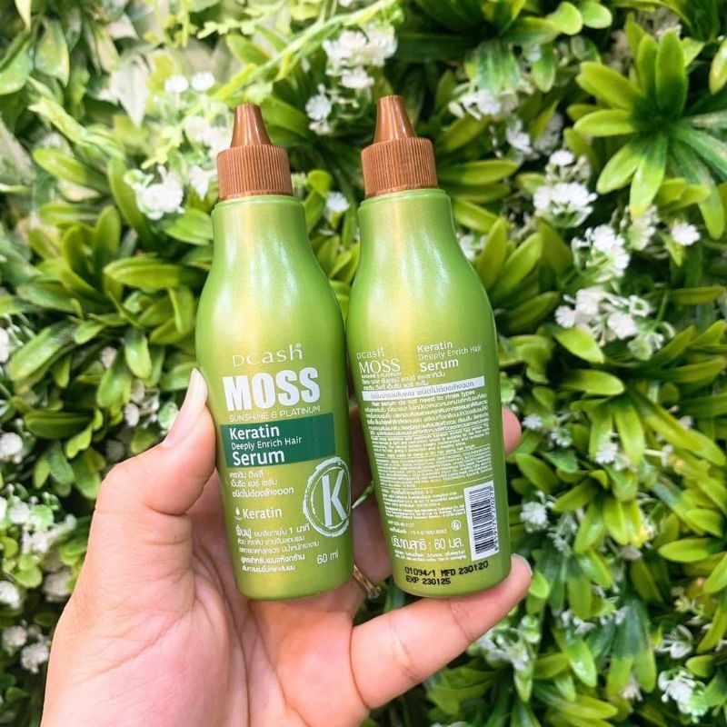 DCASH MOSS SUNSHINE KERATIN SERUM PUMP 200 ML