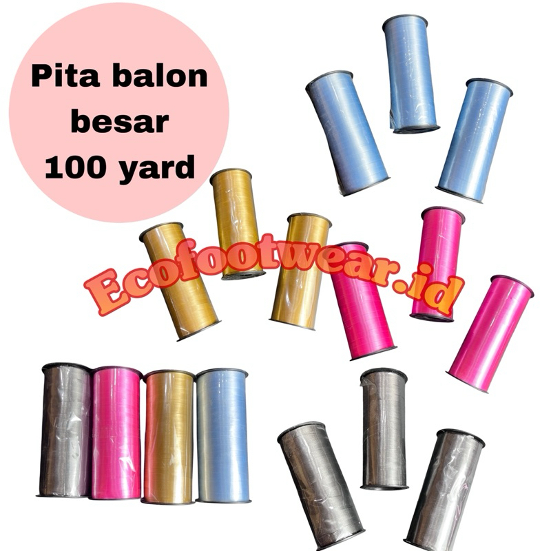 

PITA BALON PITA PESTA PITA BUNGA PITA MURAH PITA WARNA WARNI TALI BALON 100 yard Ecofootwearid