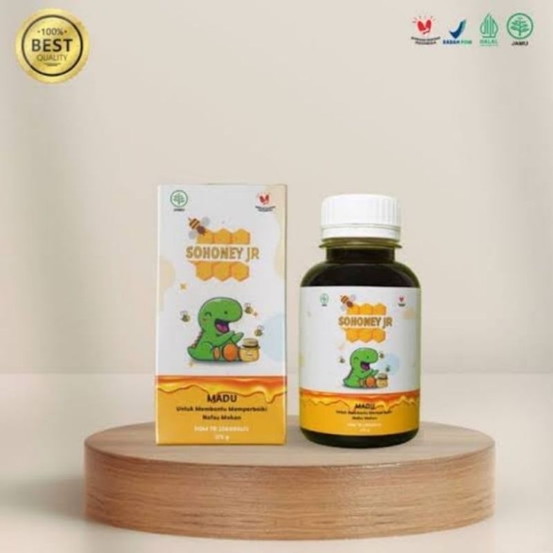 

Sohoney Jr Madu Herbal Penambah Nafsu Makan