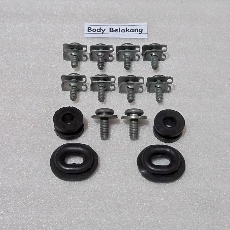 Baut Full Set Cover Bodi Body Sayap Kanan Kiri Yamaha Jupiter Z Burhan Karbu Karburator Lama