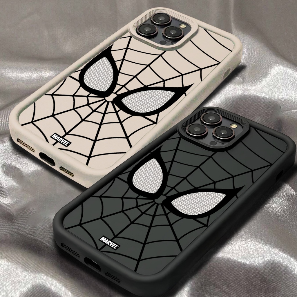 Softcase Rounded Timbul Spider For IPHONE 5, 6, 6 PLUS, 7, 7 PLUS, 8 PLUS, X,XR,XS,XS MAX, 11,11 PRO