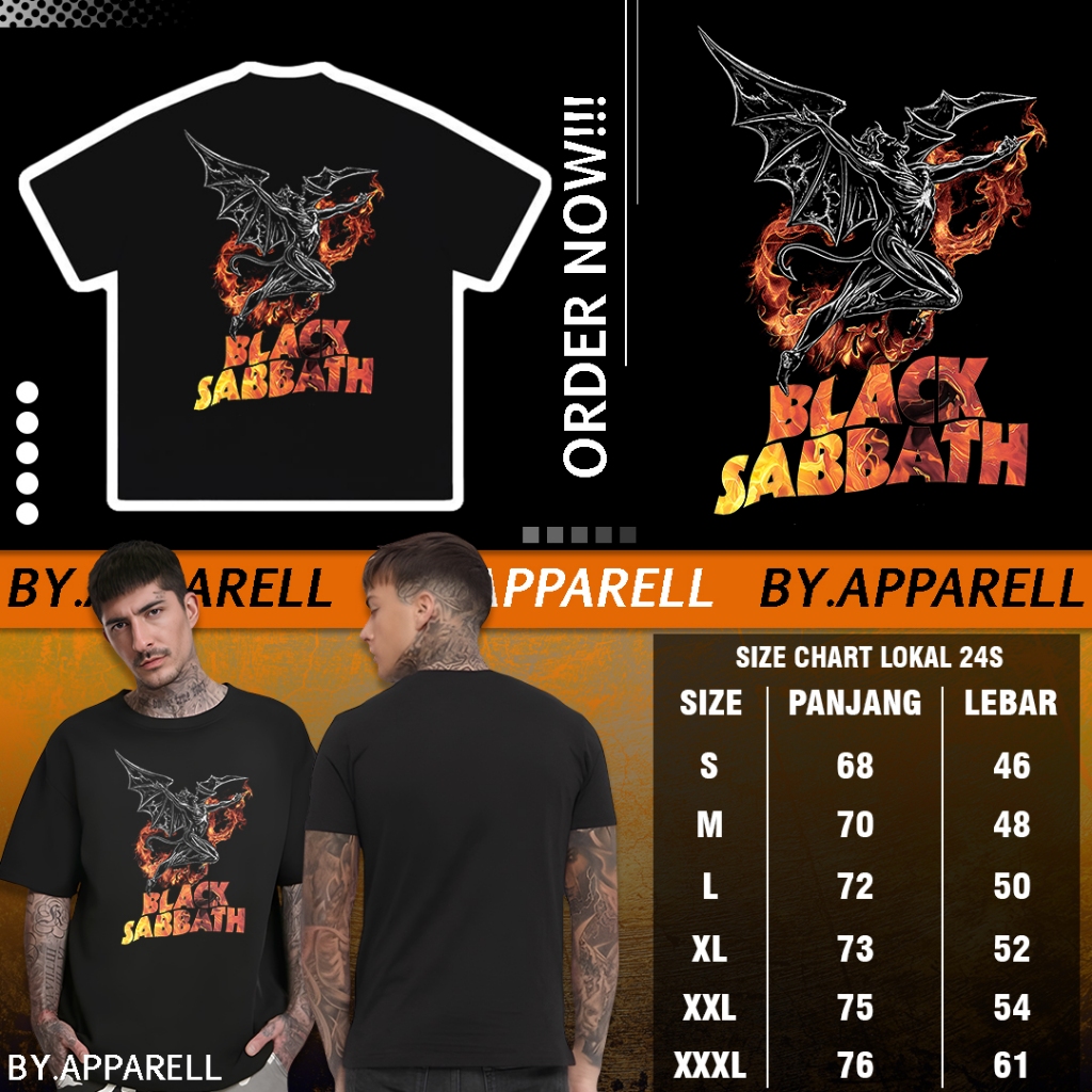 Kaos Black Sabbath (kaos band black sabbath)