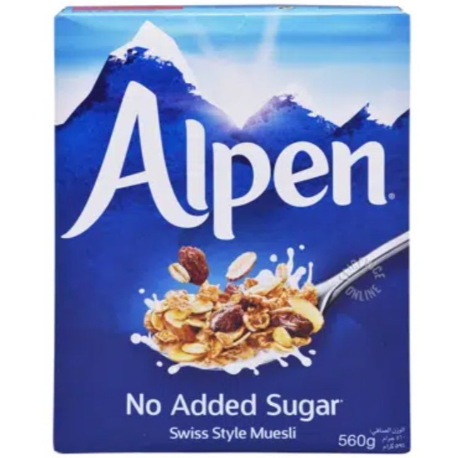 

Alpen Swiss Style Muesli - Chocolate/ No Added Sugar