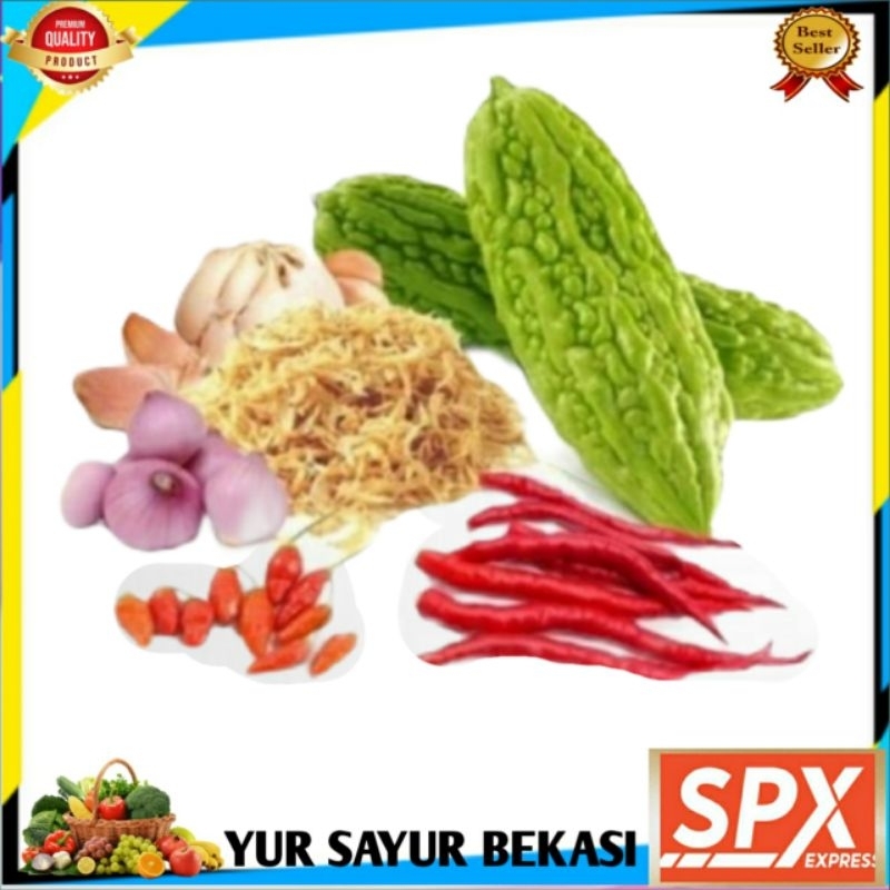 

Paket Tumis Pare Udang Rebon Komplit