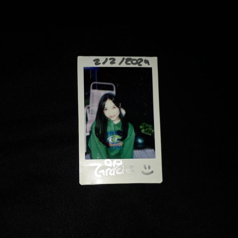 PHOTOCARD GRACIE JKT48 (polaroid)