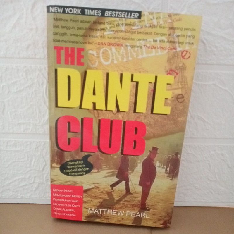 BUKU ORIGINAL THE DANTE CLUB By MATTHEW PEARL