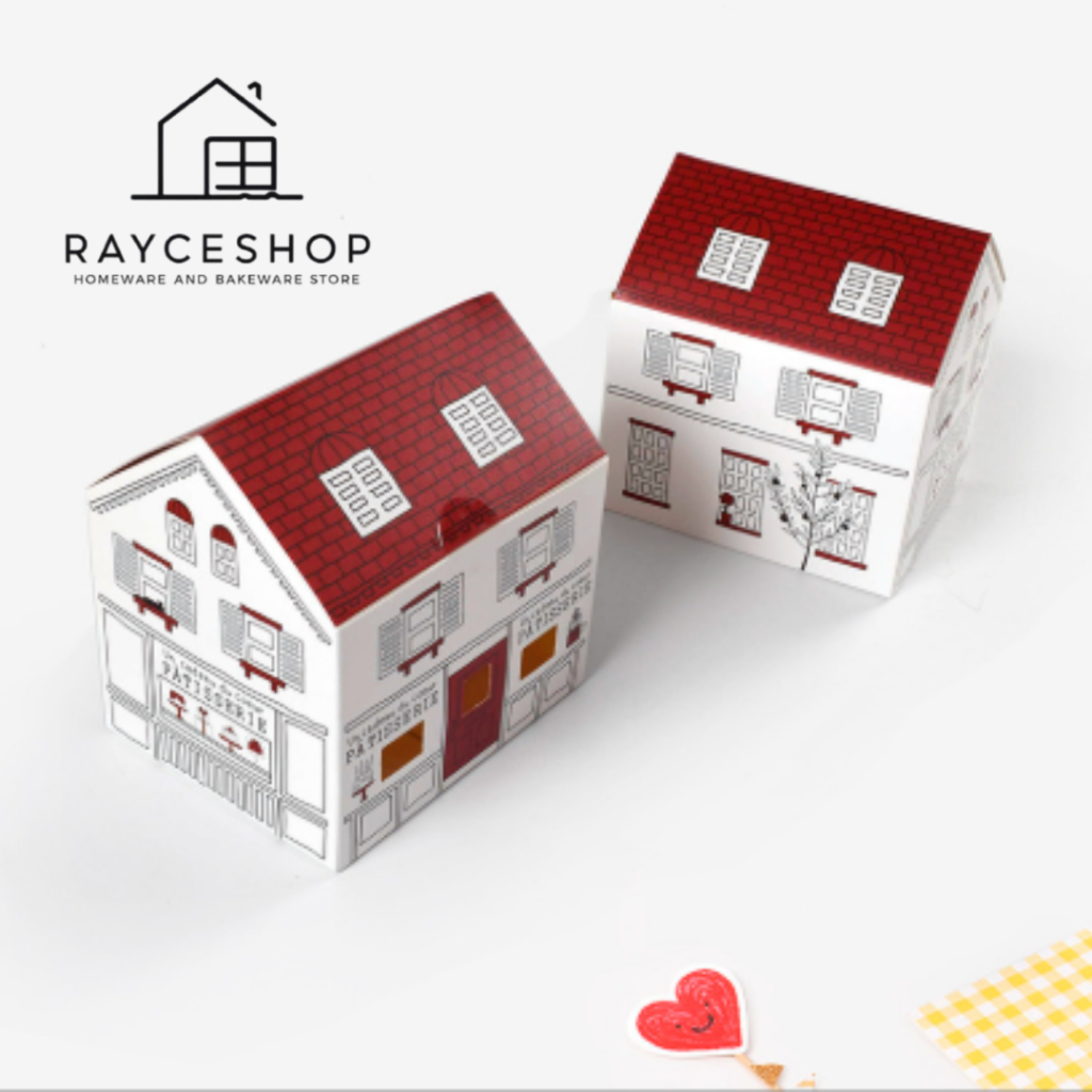 

Box Souvenir Tema House Rumah Hamper Kotak Hadiah Snack Kado Ulang Tahun Birthday Pesta Wedding