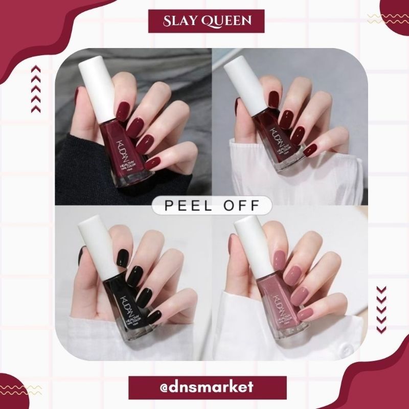 Kudan Kuteks Peel Off Kutek Muslimah (BPOM) Kutek Kelupas