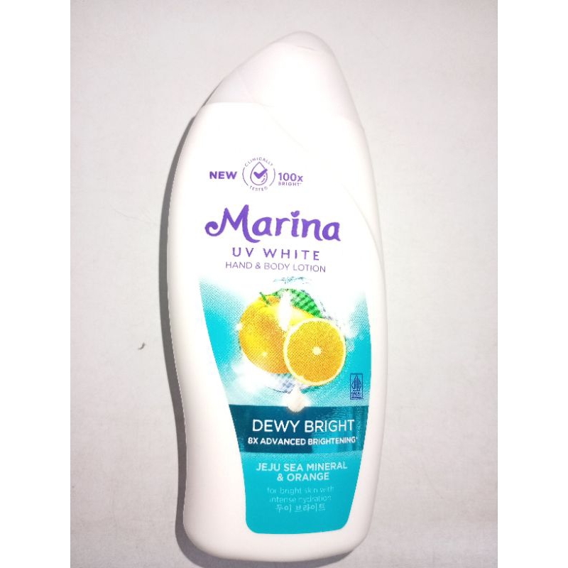Marina Hand And Body Lotion UV White Hydro Cool 185ml