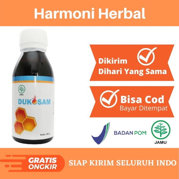 DUKOSAM - DUKOSAM MADU HERBAL AMPUH MENURUNKAN KOLESTEROL TINGGI REMATIK & ASAM URAT 100 % ALAMI