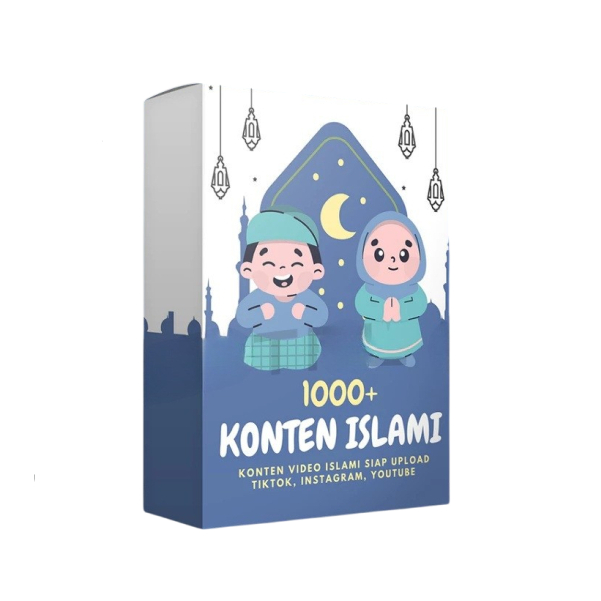 1000+ Video Konten Islami Viral Siap Upload