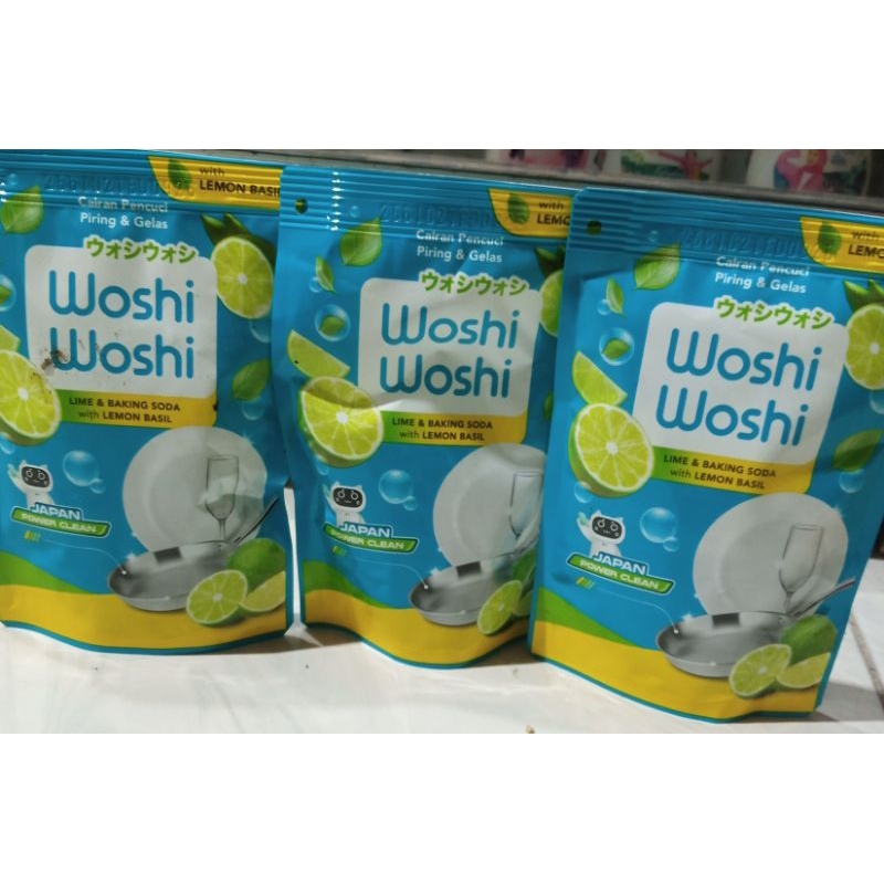Woshi woshi cairan pencuci piring kemasan 75ml