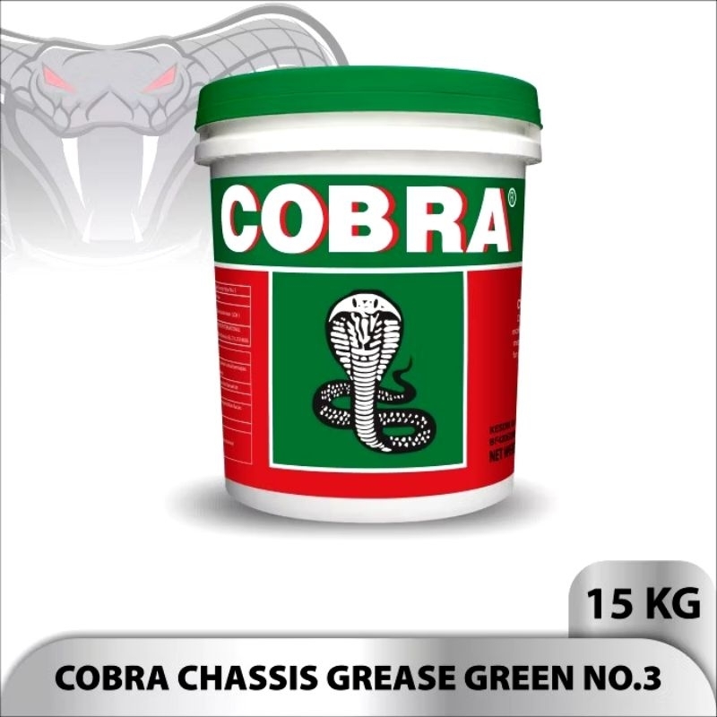 REPACK/KEMAS ULANG/GREASE/STEMPET/GEMUK/COBRA CHASIS GREASE GREEN/PER KILO GRAM