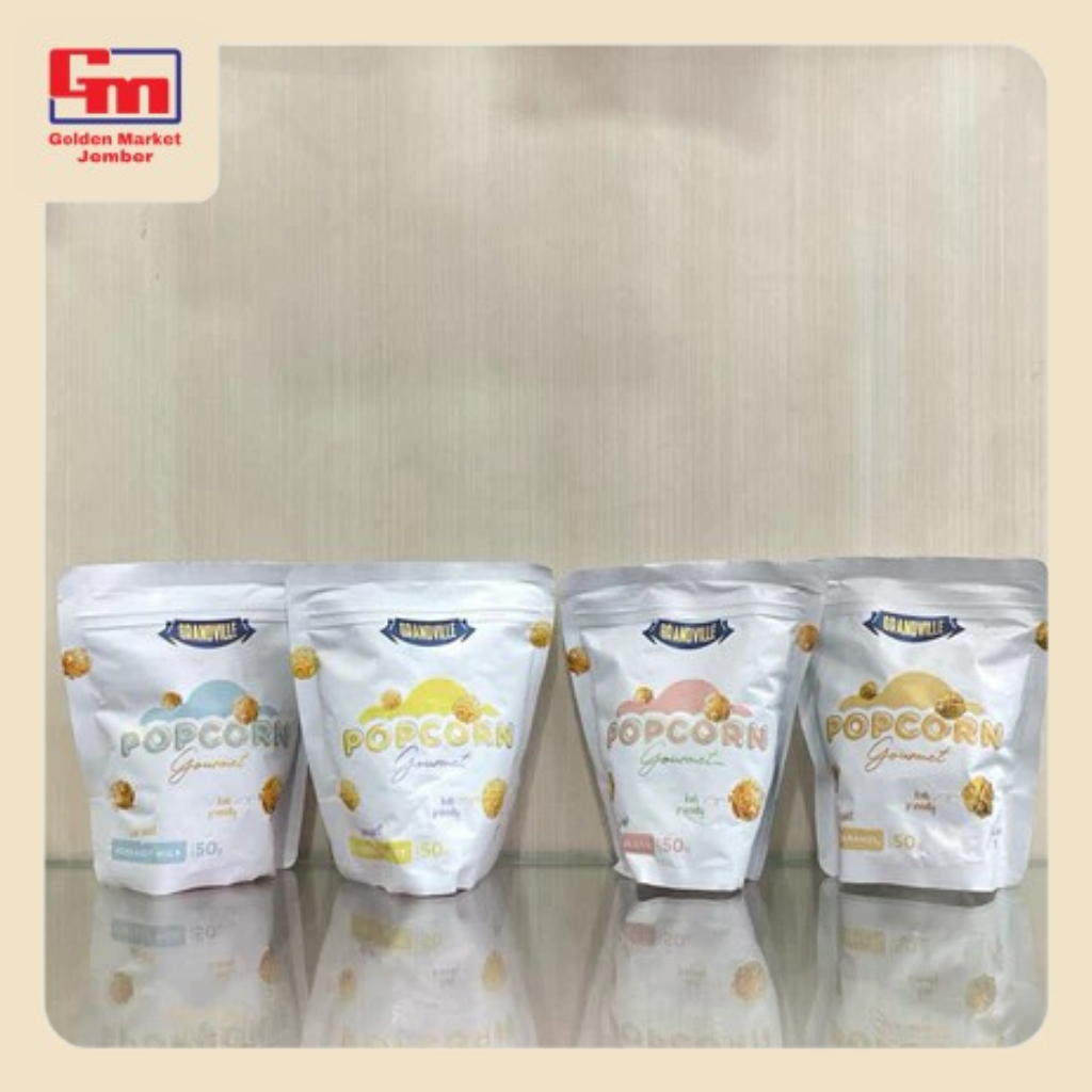 

GMJ Grandville Popcorn Gourmet Pack All Variant 50g