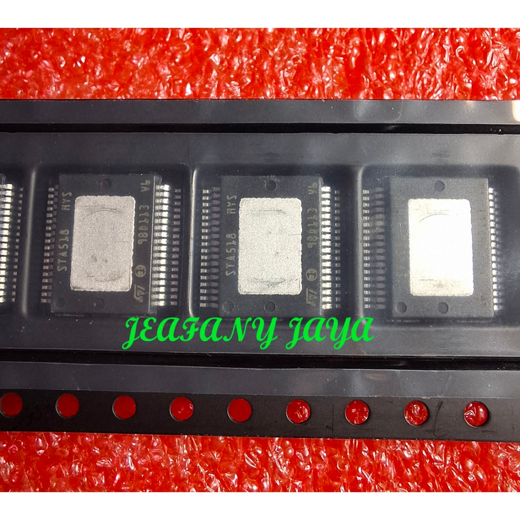 STA518 quad half-bridge Digital Audio Amplifier