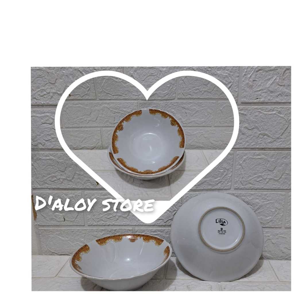 MANGKOK KERAMIK MAHKOTA SUPER MURAH / MANGKUK SOTO / MANGKUK MIE / mangkuk TAHAN PANAS