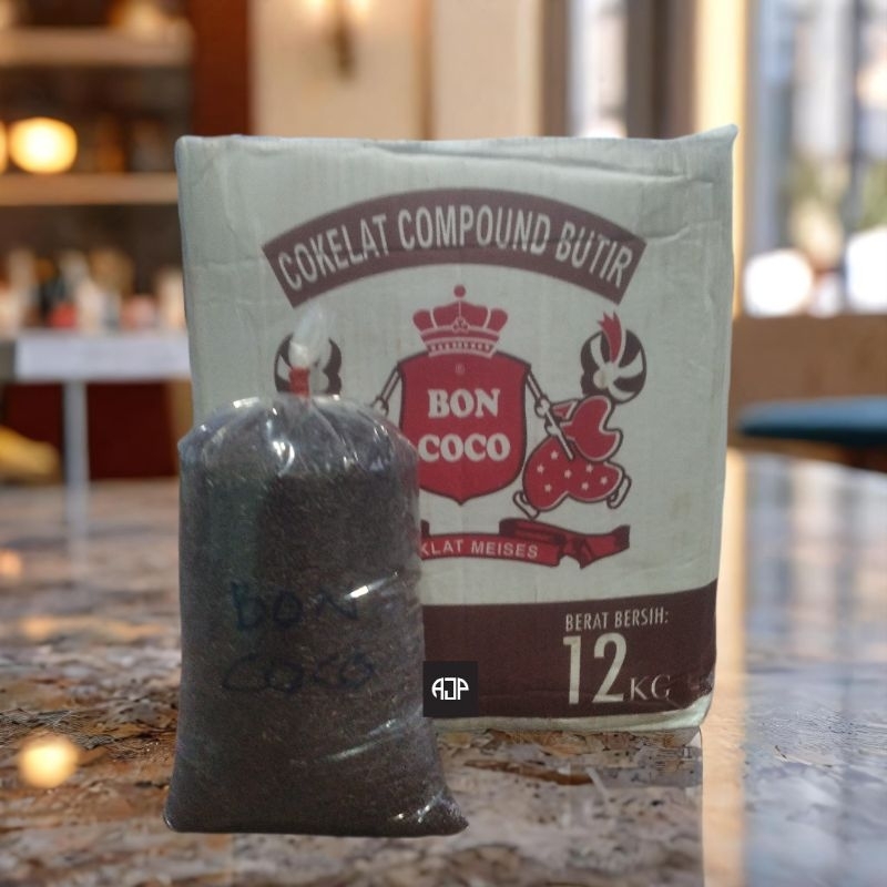 

Meses / Mesis Cokelat Compound Bon Coco | Repack 250 gr