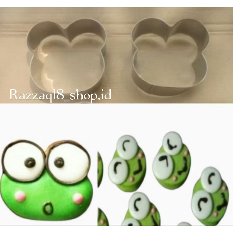 Ring Roti karakter pala keropi/Cetakan Biskuit karakter/Cookies Diy/Cetakan donat karakter/ Cake mol