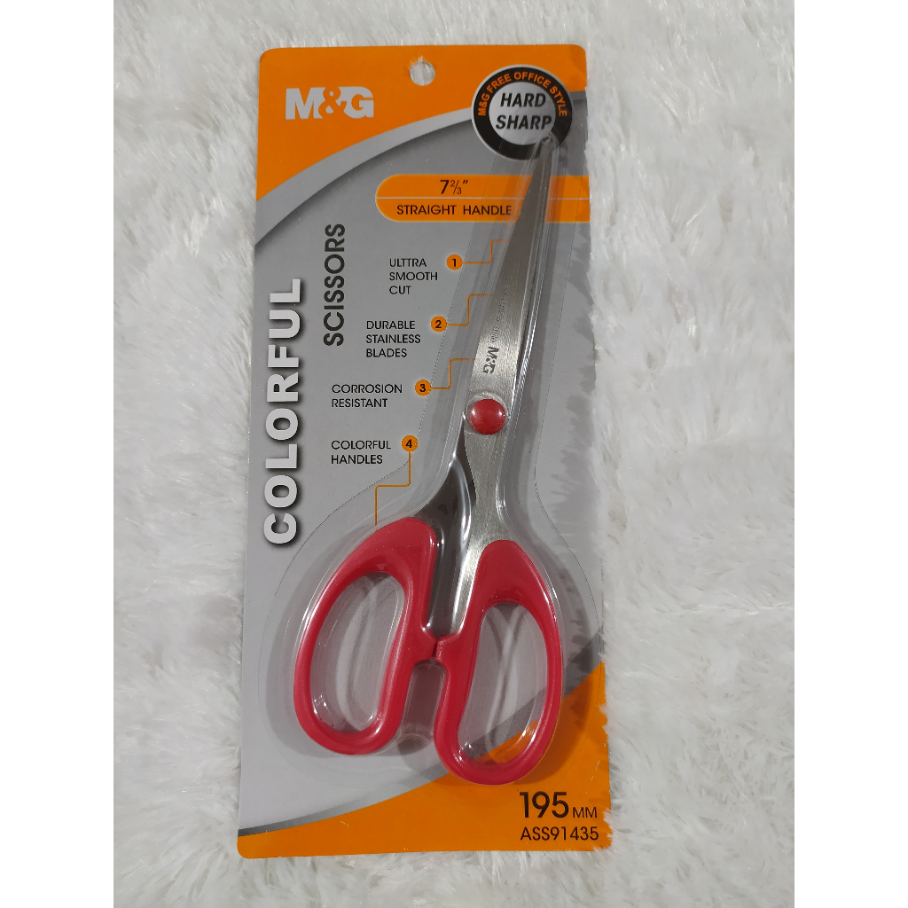 

M&G GUNTING COLORFUL SCISSORS 195mm ASS91435
