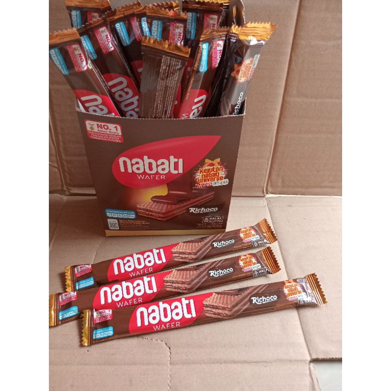 

Nabati Richoco wafer stick per box isi 20 pcs