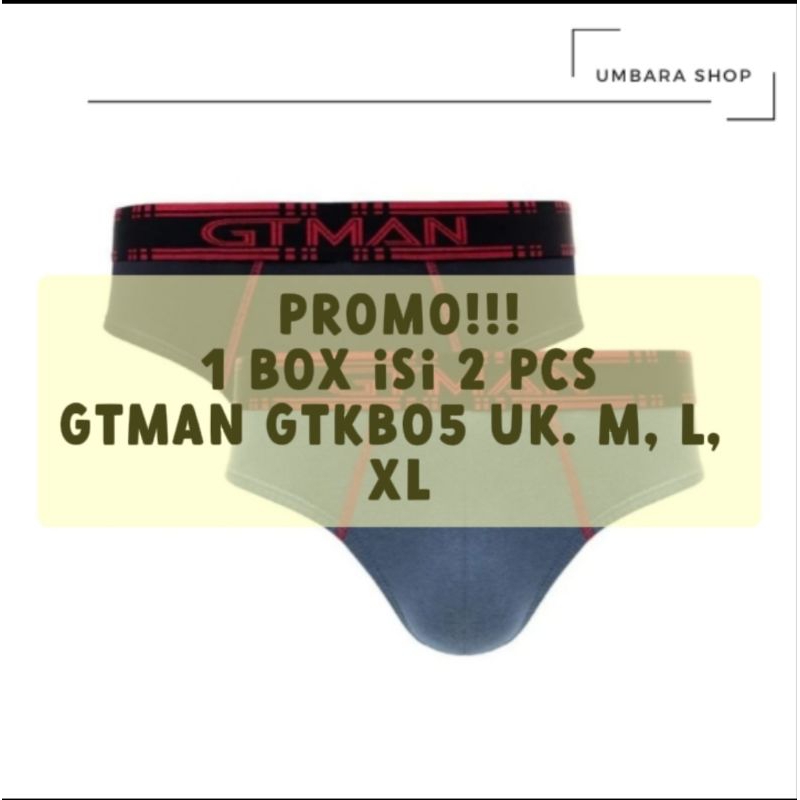 PROMO CD Celana Dalam Pria GT-Man active GTKB 05 mini brief