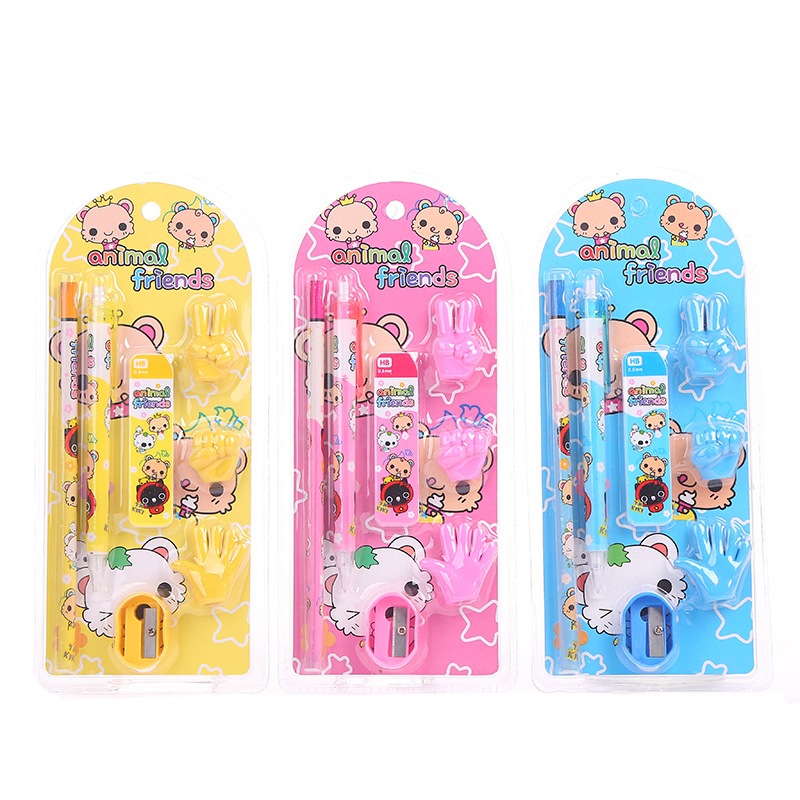 

{Sanrio} Set Alat Tulis Mini Jari Lucu dan Unik Katakter Sanrio Kuromi/Melody/Cinnamoroll