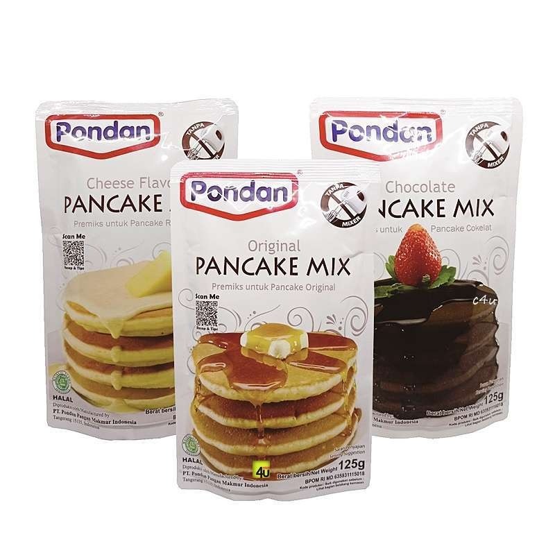 

pekanbaru / pondan pancake mix varian rasa 125g