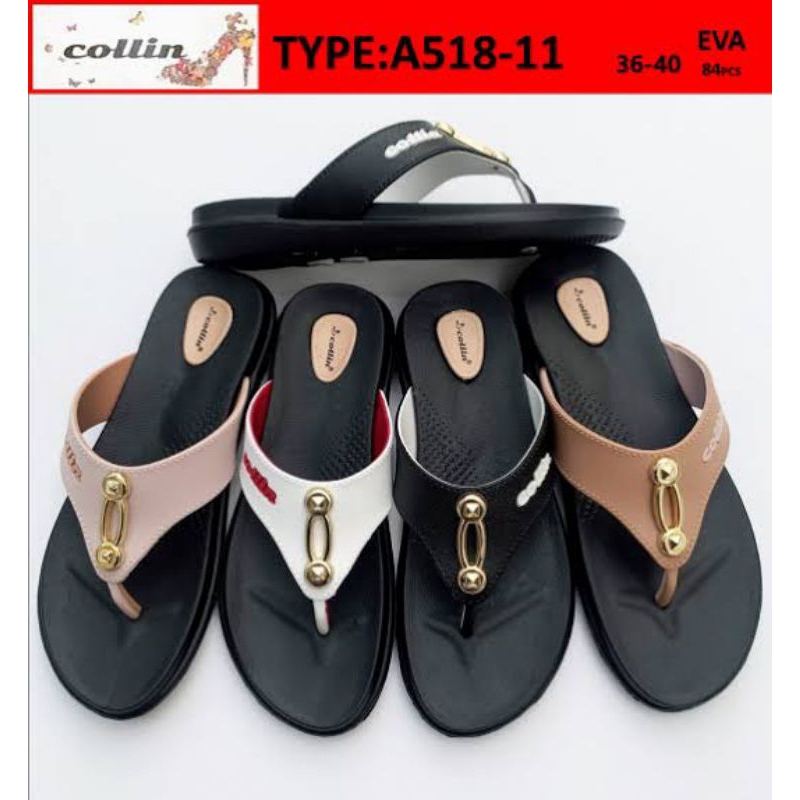 sendal cewek Collin jepit