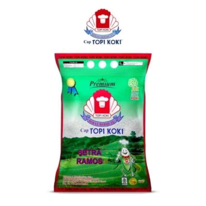 

BERAS TOPI KOKI 5KG
