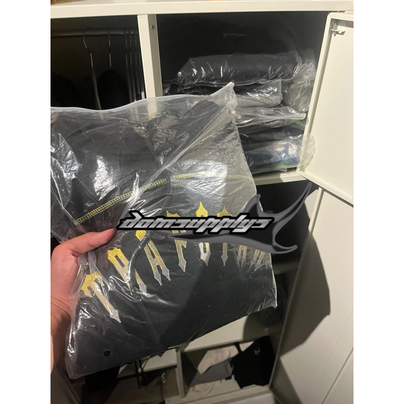 Trapstar yellow line x cench Hoodie