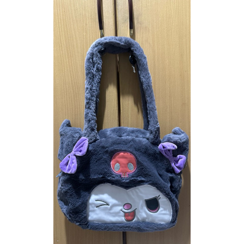 Tas Bulu motif Kuromi lucu