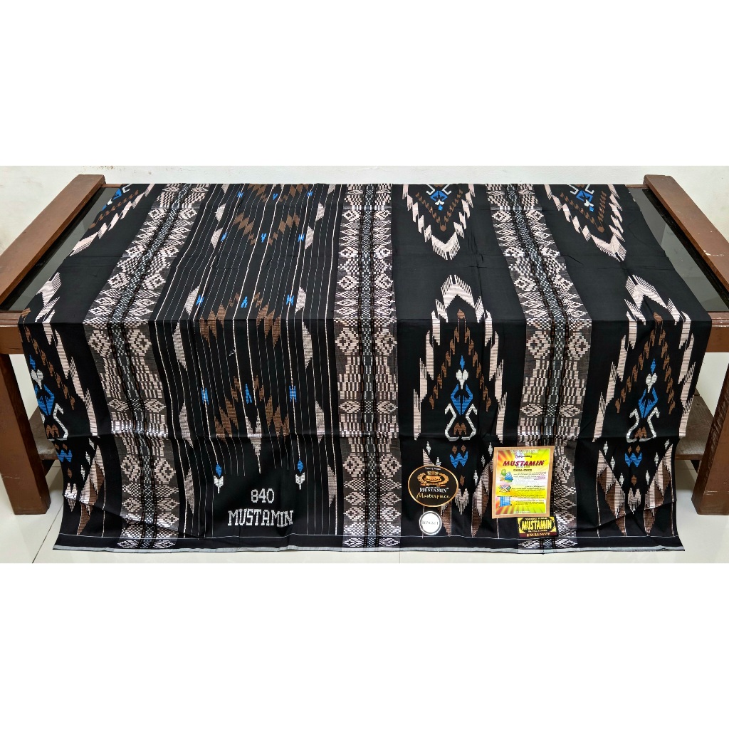 Sarung Tenun Sutra Mustamin 840 SIC Full Sutra setara bhs sgl sgf sge tamer sga lamiri