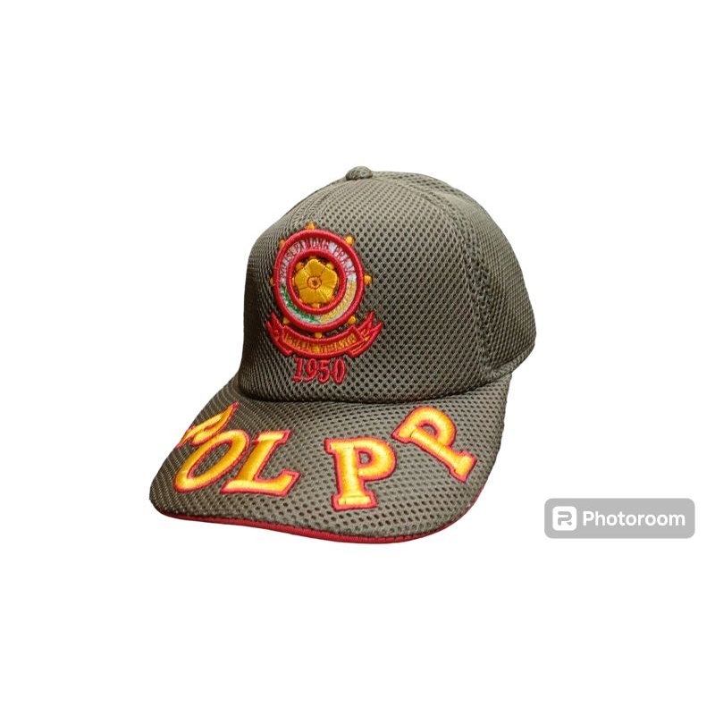 TOPI JARING SATPOL PP TIMBUL, CREAM TERBARU