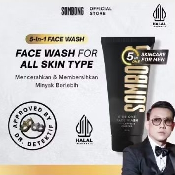 FACEWASH SOMBONG BY DENNY SUMARGO [FREE CERMIN]