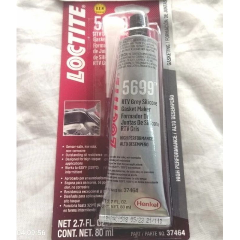 Gasket Loctite RTV 5699 Abuabu