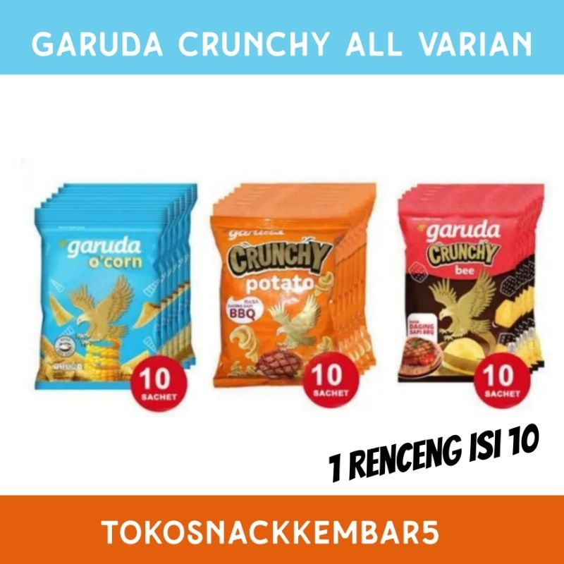 

Garuda Crunchy Potato O corn garuda Crunchy bee
