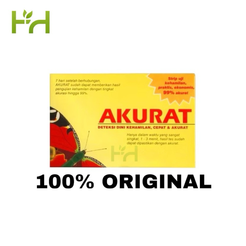 AKURAT TES PACK KEHAMILAN STRIP / TESPEK KEHAMILAN AKURAT